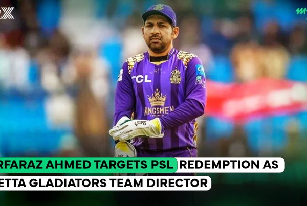 Sarfaraz Ahmed Targets PSL Redemption as Quetta Gladiators Team Director